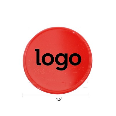 Full Color Round Plastic Token 1 1/2"